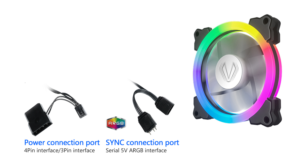 Vetroo Case Fan